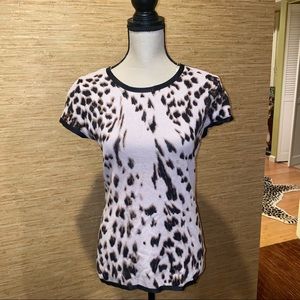 Leopard print top